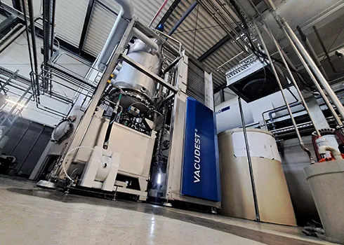 VACUDEST ZLD at Knittel GmbH in Vöhringen