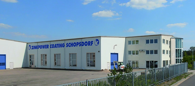 Zinkpower, Produktionshalle, Schopsdorf