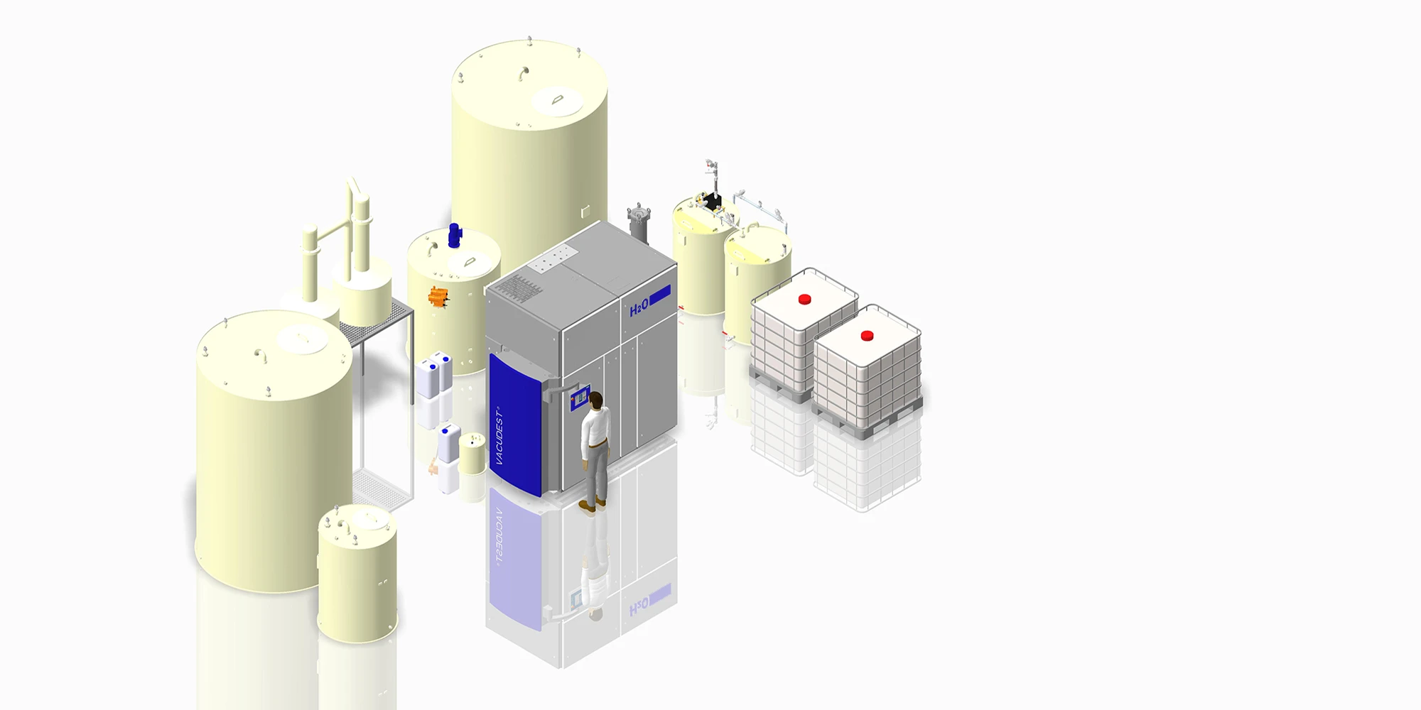 3D graphics VACUDEST system