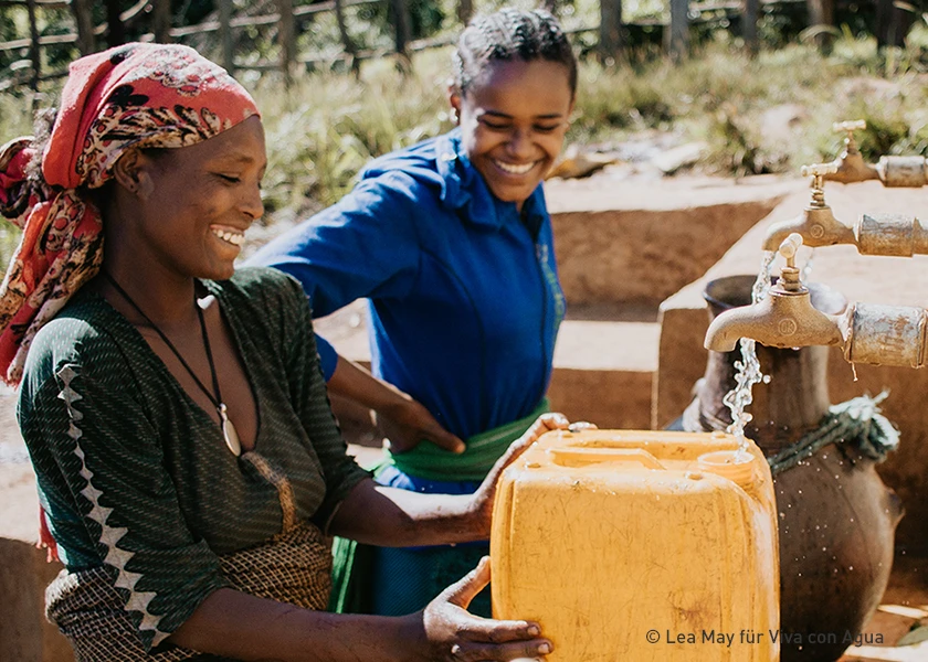 H2O contribuye para agua limpia en Etiopía