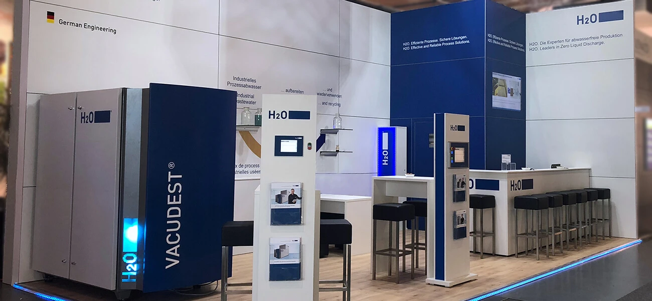 H2o Gmbh At Trade Fairs All Over The World H2o