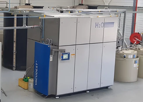 H2O Vacudest après avoir déménagé sur un nouveau site de production