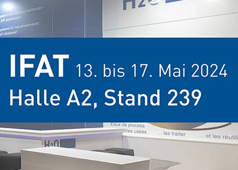 Die H2O GmbH auf der IFAT 2024
