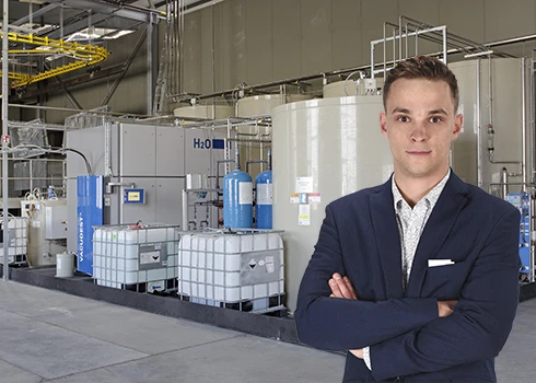 H2O Webinar: „Wstępna obróbka powierzchni: zalety recyrkulacji wody płuczącej" Wtorek 26.07.2022, 11:00