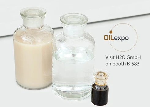 Economically processing oily wastewater: H2O GmbH at the Oilexpo in Poland
