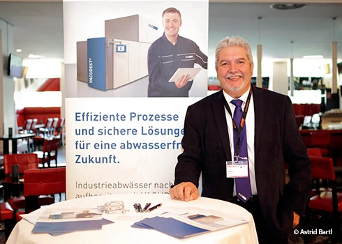 Better rinse water quality: H2O GmbH at the imh Annual Powder Coating Forum 