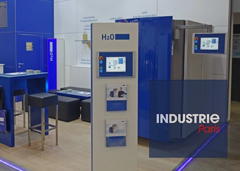 Sustainable and efficient wastewater treatment: H2O GmbH at the Industry in Paris 