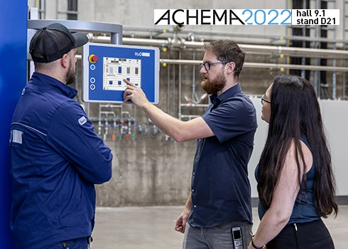 Nowość na targach ACHEMA: Pierwszy system oczyszczania ścieków VACUDEST z Industry 4.0