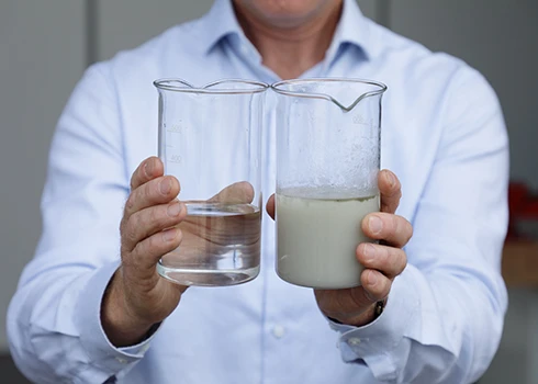Industrial wastewater treatment process
